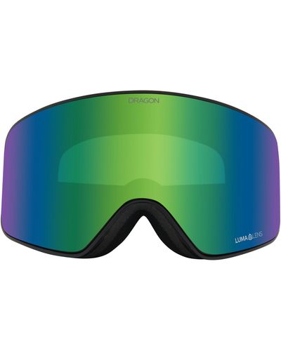 Dragon Nfx Mag Otg 61mm Snow goggles With Bonus Lens - Green
