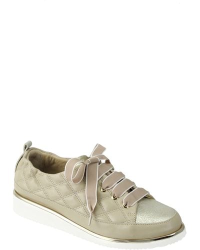 Ron White Novella Quilted Sneaker - Natural
