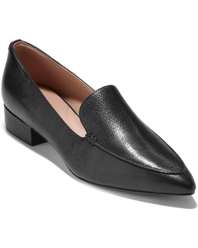 Cole Haan Vivian Pointed Toe Loafer - Black