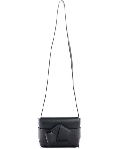 Acne Studios Musubi Bow Detail Crossbody Bag - Black