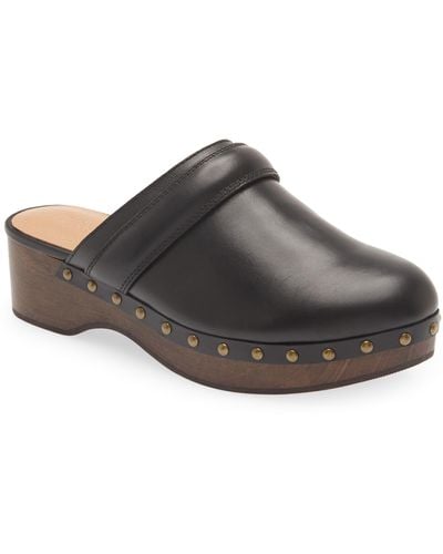 Madewell The Cecily Clog - Gray