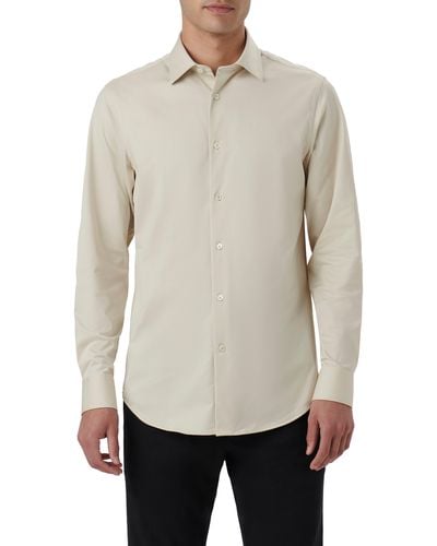 Bugatchi James Ooohcotton® Button-up Shirt - Natural