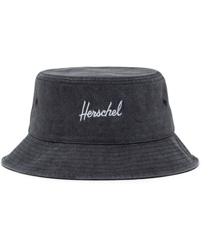 Herschel Supply Co. Norman Cotton Twill Bucket Hat - Black