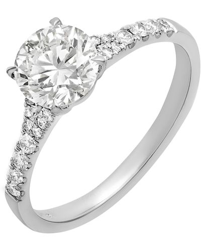 Bony Levy Diamond Engagement Ring Setting - White