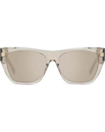 Givenchy Gvday 55mm Square Sunglasses - Natural
