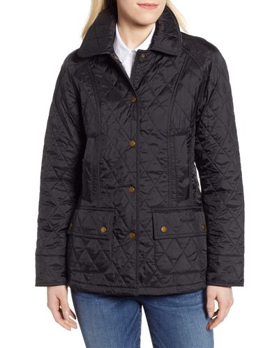Barbour Beadnell Summer Quilted Jacket - Black