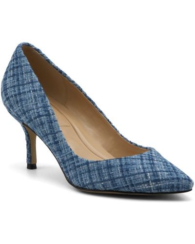 Charles David Angelica Pointed Toe Pump - Blue