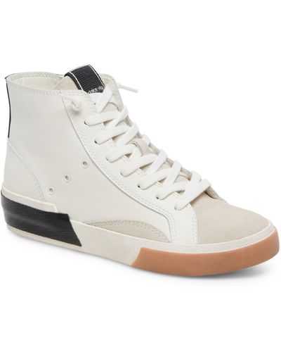 Dolce Vita Zohara High Top Sneaker - White