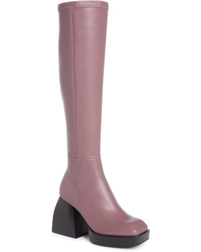 Jeffrey Campbell Dauphin Over The Knee Boot - Purple