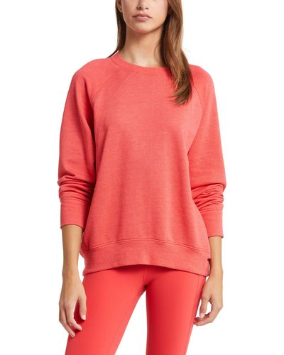 Zella Drew Crewneck Sweatshirt - Red