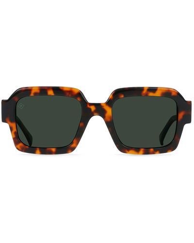 Raen Mystiq 52mm Polarized Square Sunglasses - Black