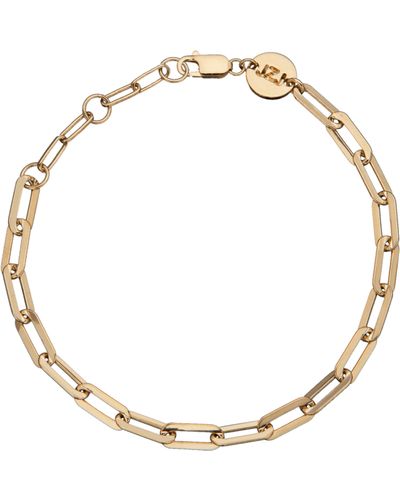 Jennifer Zeuner maggie Chain Link Bracelet - Metallic