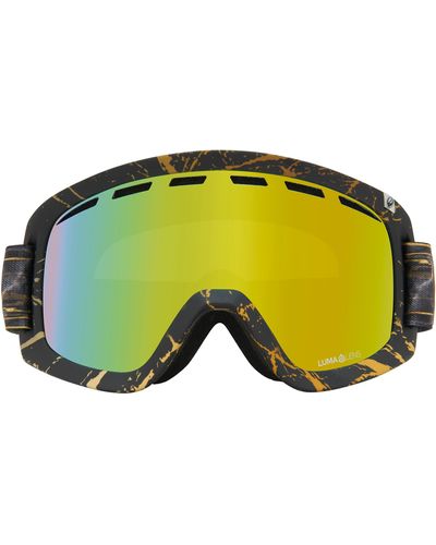Dragon D1 Otg Snow goggles With Bonus Lens - Yellow