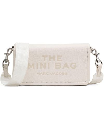 Marc Jacobs The Mini Leather Crossbody Bag - White