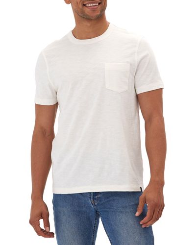 Threads For Thought Slub Jersey Organic Cotton T-shirt - White