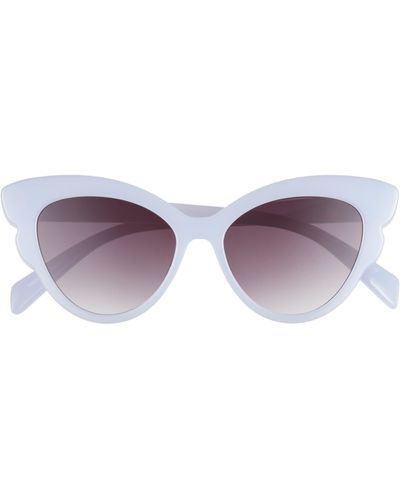 BP. 54mm Butterfly Sunglasses - Purple