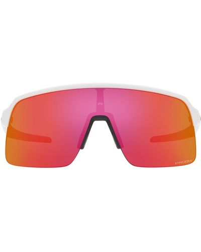 Oakley Sutro Lite 58mm Prizm Rectangular Shield Sunglasses - Pink