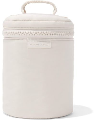 Dagne Dover Mila Repreve® Recycled Polyester Large Toiletry Organizer Bag - White