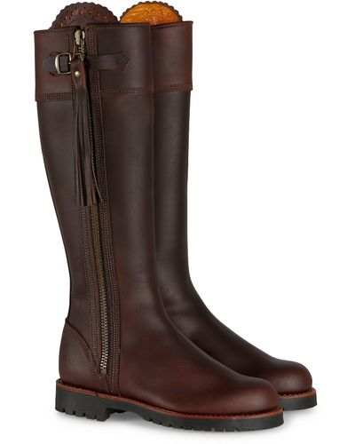 Penelope Chilvers Standard Tassel Knee High Boot - Brown