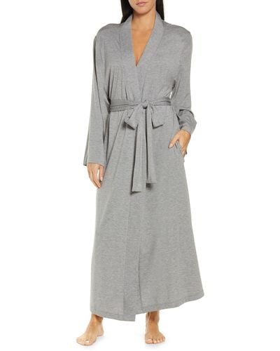 Papinelle Basic Knit Robe - Gray