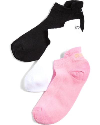 Stems 3-pack Lightweight Training Socks - Pink