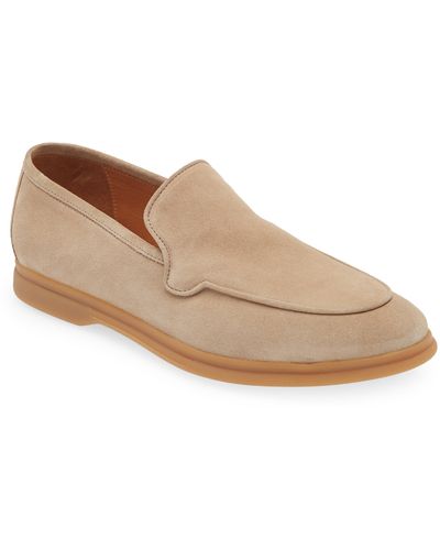 Eleventy Low Top Loafer - Brown