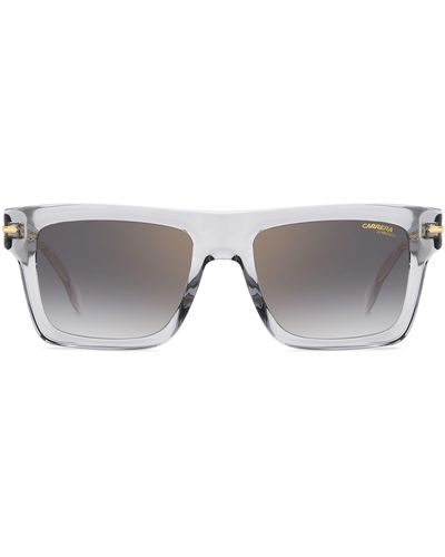 Carrera 54mm Rectangular Sunglasses - Gray