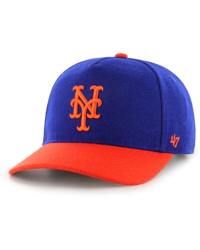 DIET STARTS MONDAY X '47 Mets Wool Blend Baseball Cap - Blue