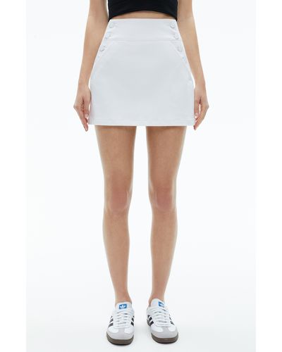 Alice + Olivia Alice + Olivia Donald Miniskirt - White