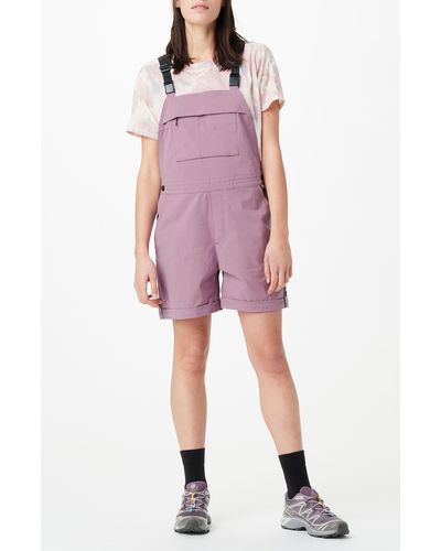 Picture Foday Water Resistant Short Overalls - Pink