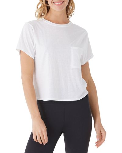 Threads For Thought Shelbie Jersey Pocket T-shirt - White