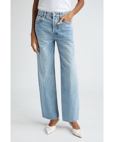 Interior The Remy Slouchy Wide Leg Jeans - Blue