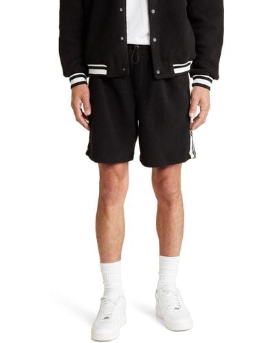 BP. High Pile Fleece Sweat Shorts - Black