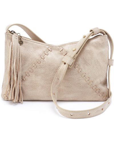 Hobo International Paulette Small Leather Crossbody Bag - Natural
