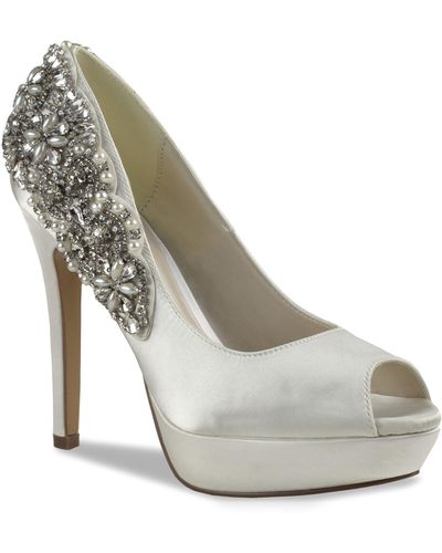 Paradox London Pink Indulgence Embellished Pump - White