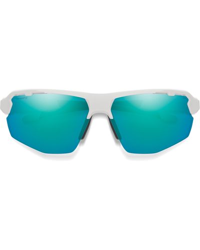 Smith Resolve Photochromic 70mm Chromapoptm Oversize Shield Sunglasses - Blue