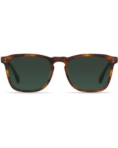 Raen Wiley Polarized Square Sunglasses - Green