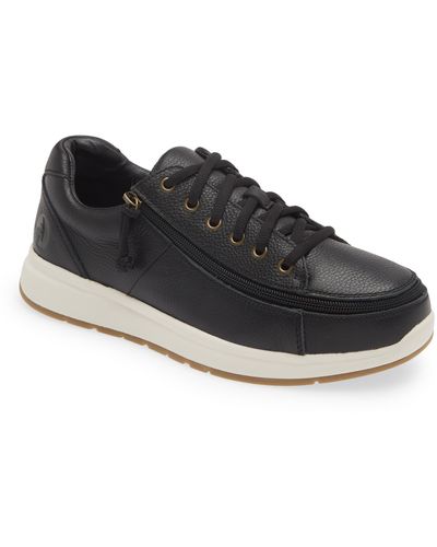 BILLY Footwear Comfort Low Zip Around Sneaker - Black