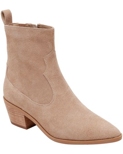 Lisa Vicky Steady Western Bootie - Brown
