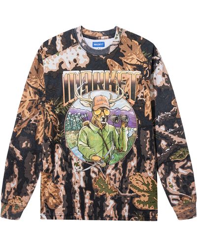 Market Big Buck Hunter Uflage Graphic Long Sleeve T-shirt At Nordstrom - Multicolor