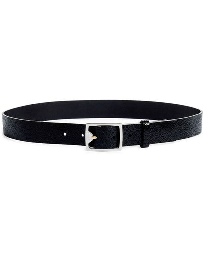 Rag & Bone Boyfriend 2.0 Leather Belt - Black