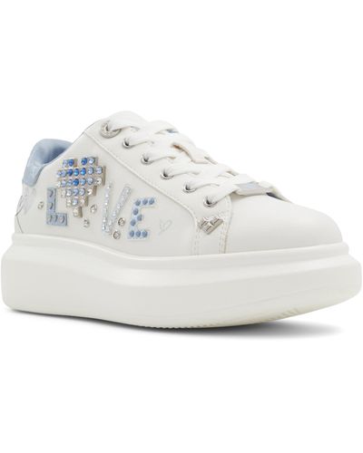 ALDO Digilove Platform Sneaker - White