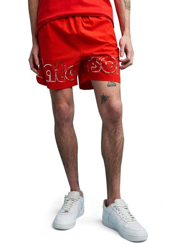 Paterson Love Shorts - Red