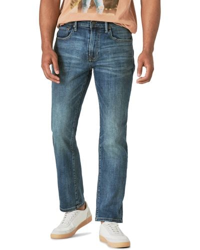 Lucky Brand 223 Relaxed Straight Leg Coolmax Jeans - Blue