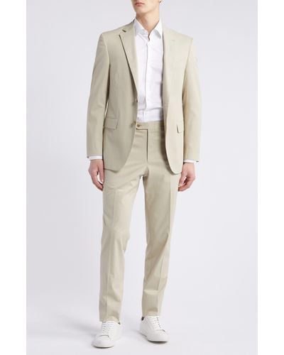 Peter Millar Tailored Fit Suit - Natural