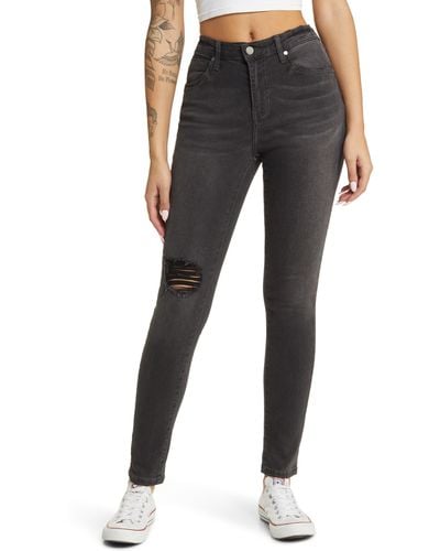 PTCL Ripped Skinny Jeans - Black