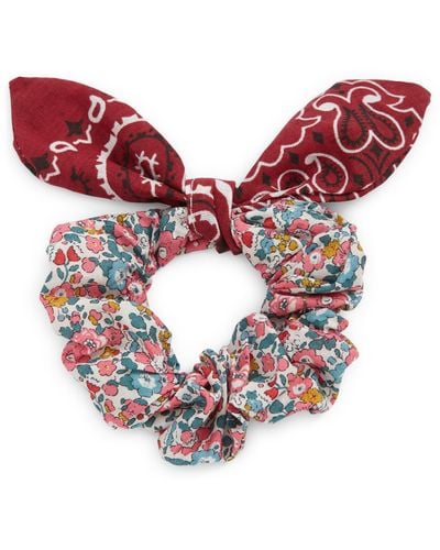 Call it By Your Name X Liberty London Bow Scrunchie - Red
