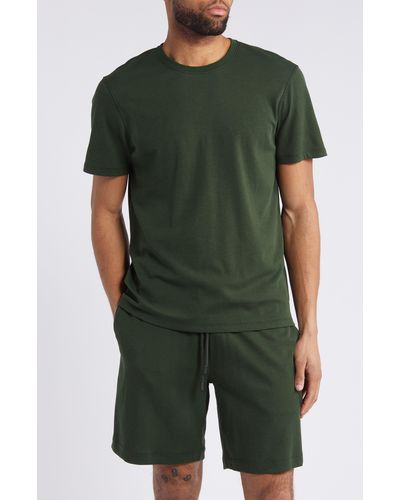 Daniel Buchler Crewneck Pajama T-shirt - Green