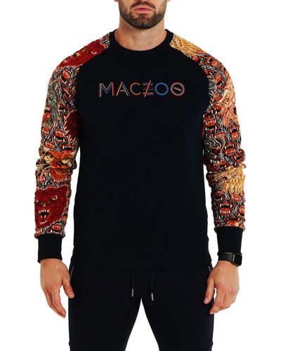 Maceoo Cotton Sweater - Black