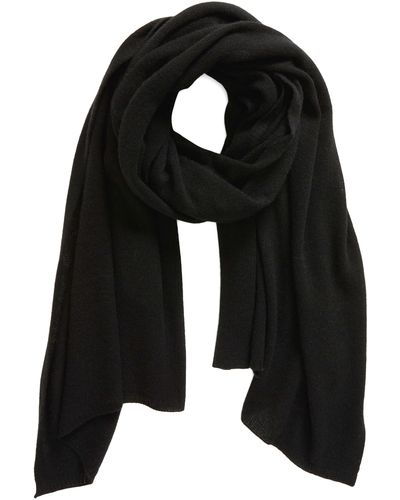 Vince Cashmere Featherweight Travel Scarf - Black